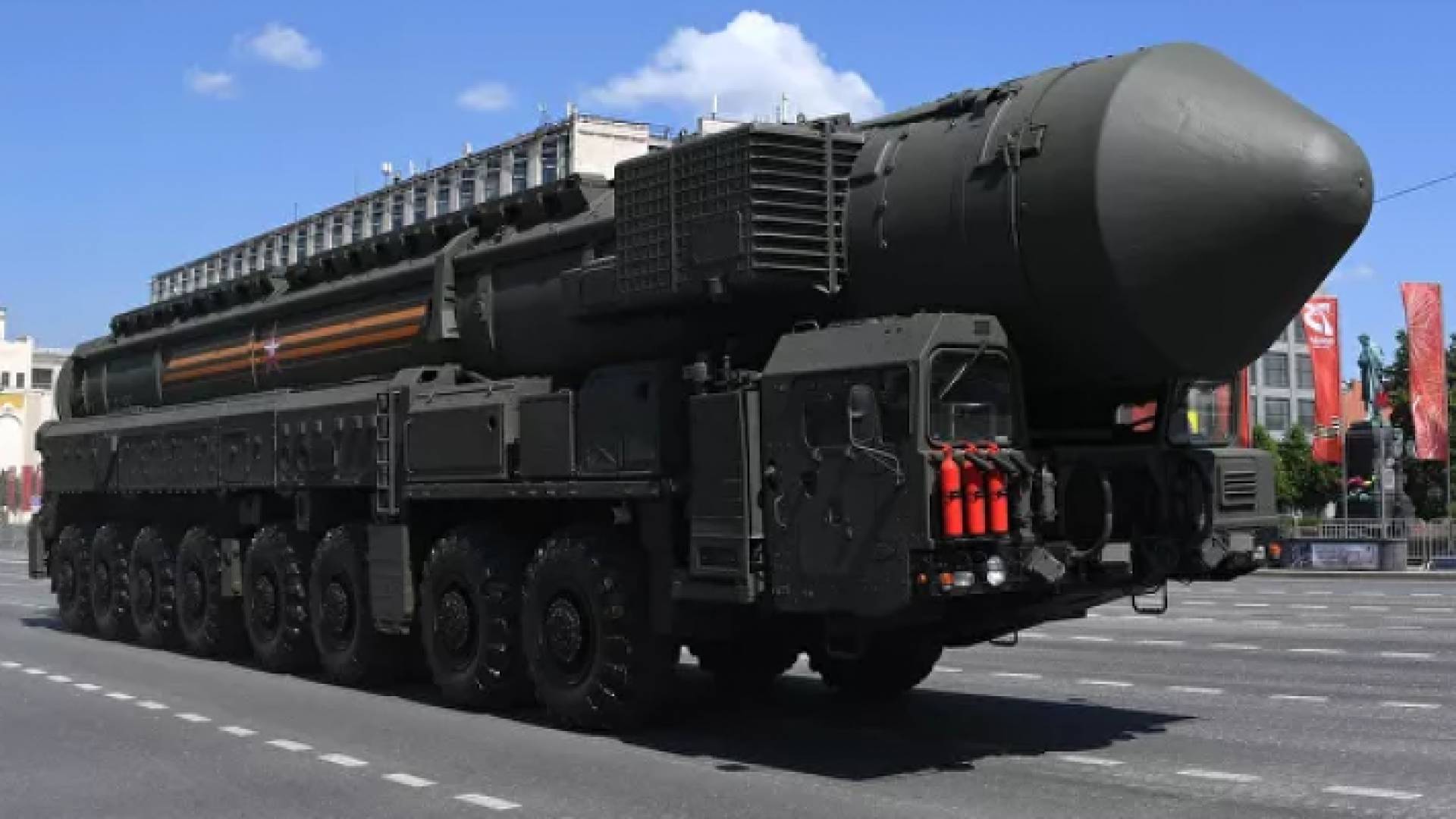 لقطة أرشيفية لصاروخ باليستي