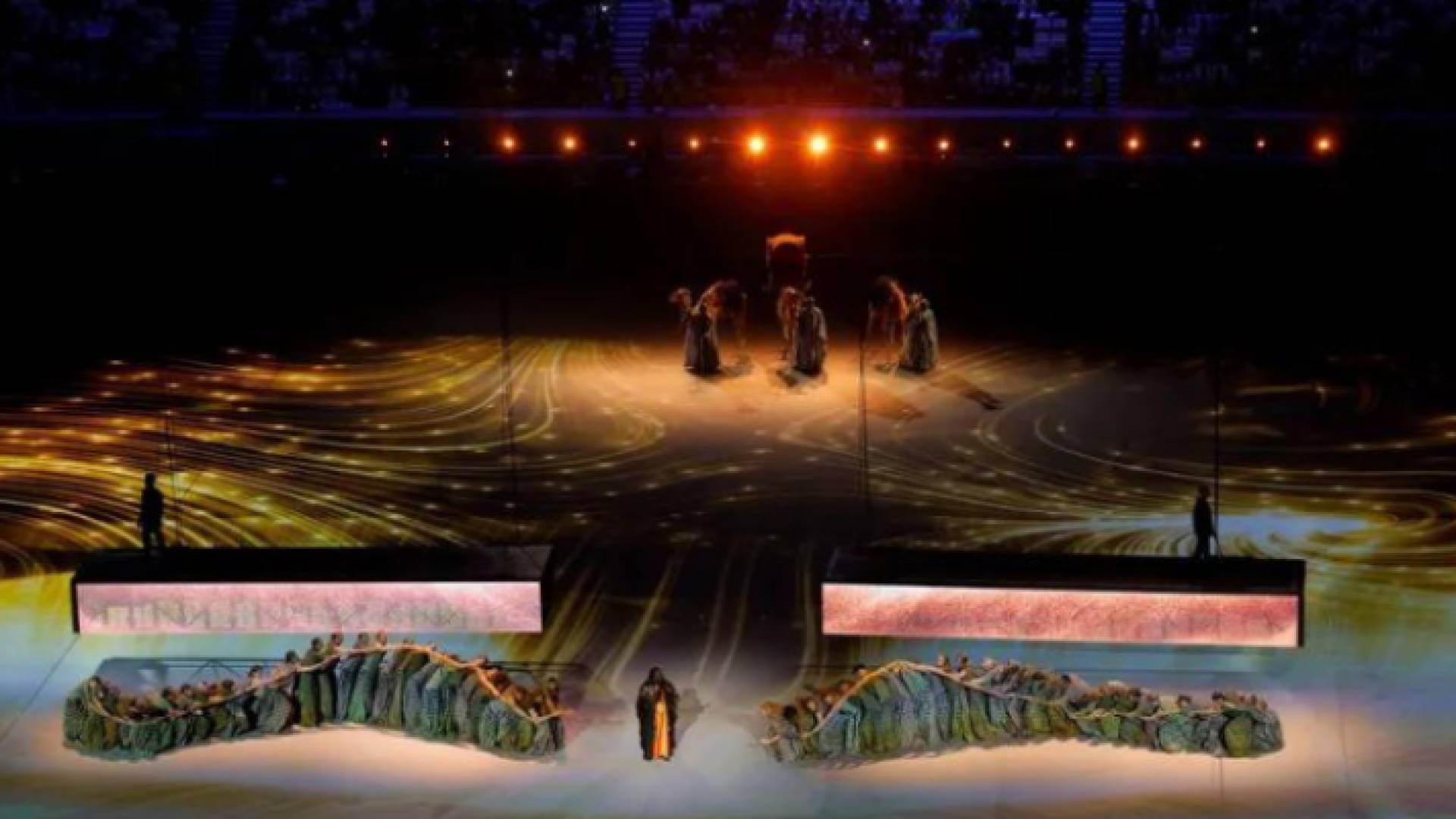 صورة من حفل افتتاح مونديال قطر