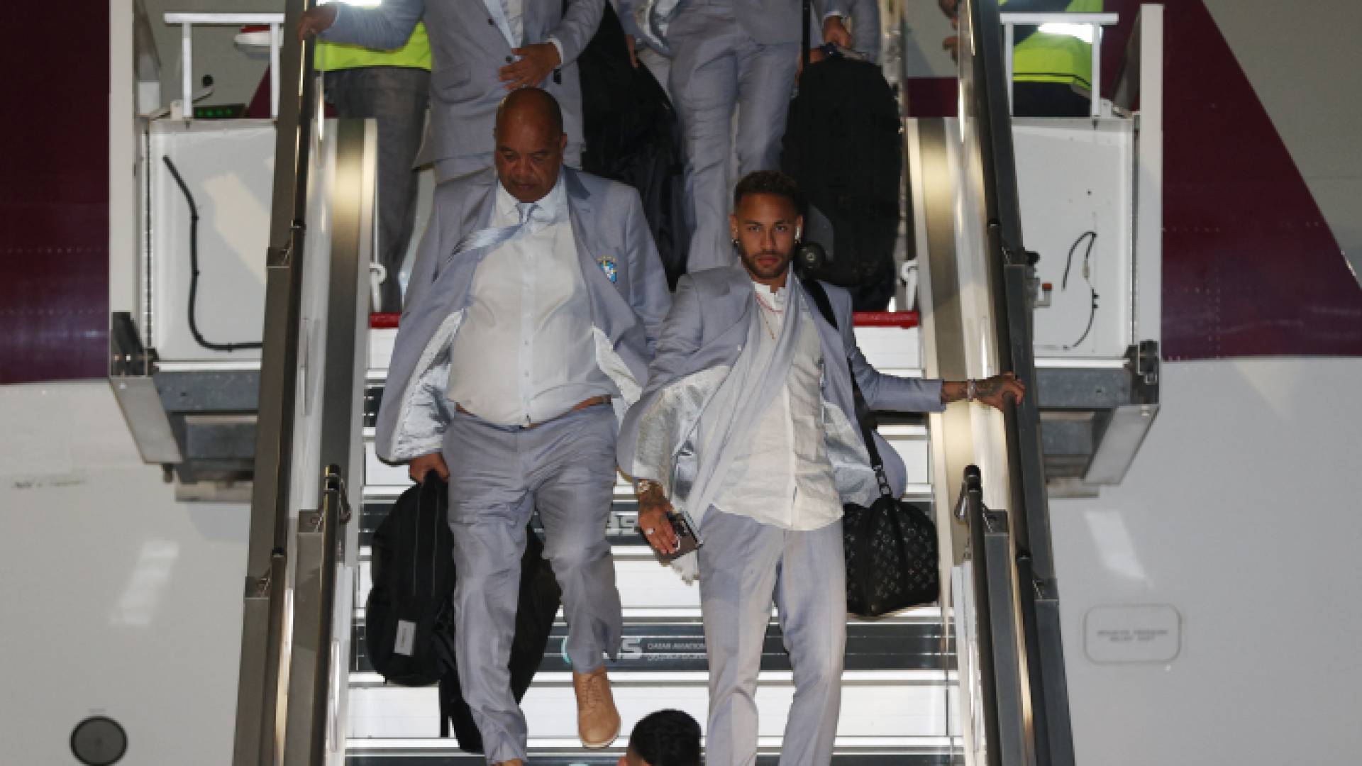 لاعبو منتحب البرازيل