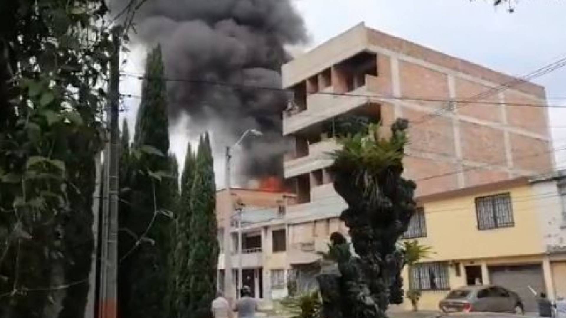 المكان الذي سقطت فيه الطائرة