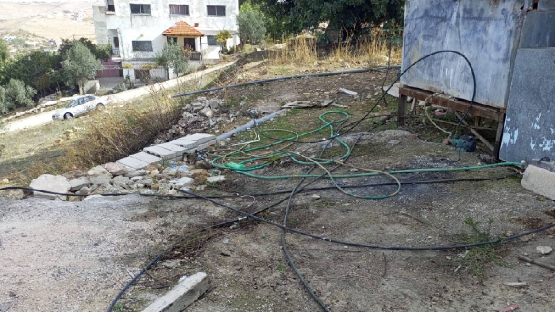 جانب من الاعتداءات التي تم ضبطها