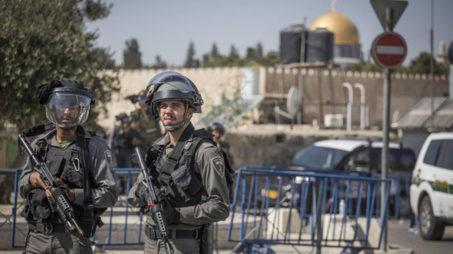 صورة أرشيفية لشرطيين يتبعان للاحتلال الإسرائيلي في مدينة القدس المحتلة