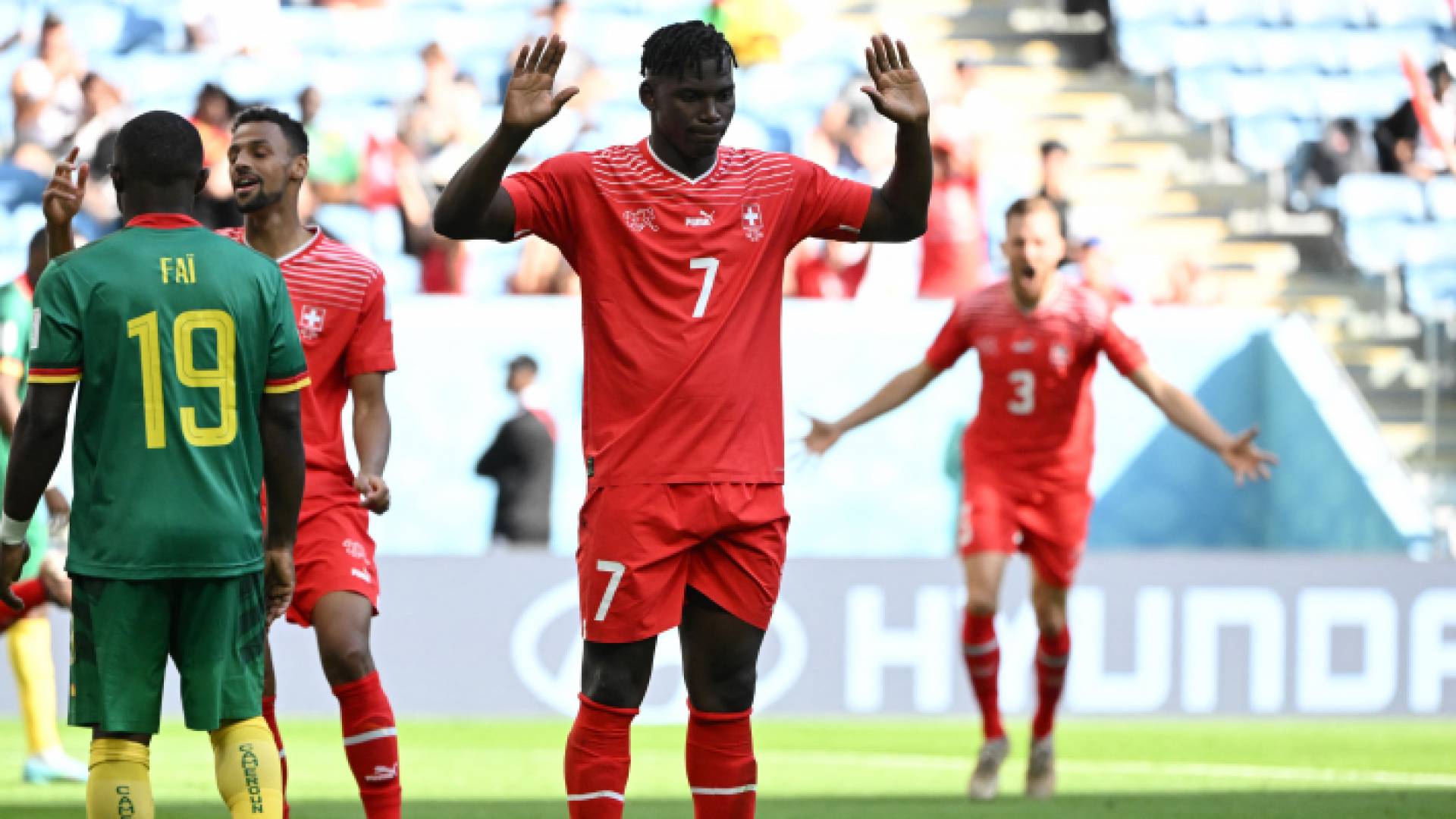 بريل إيمبولو رفض الاحتفال بعد تسجيل الهدف