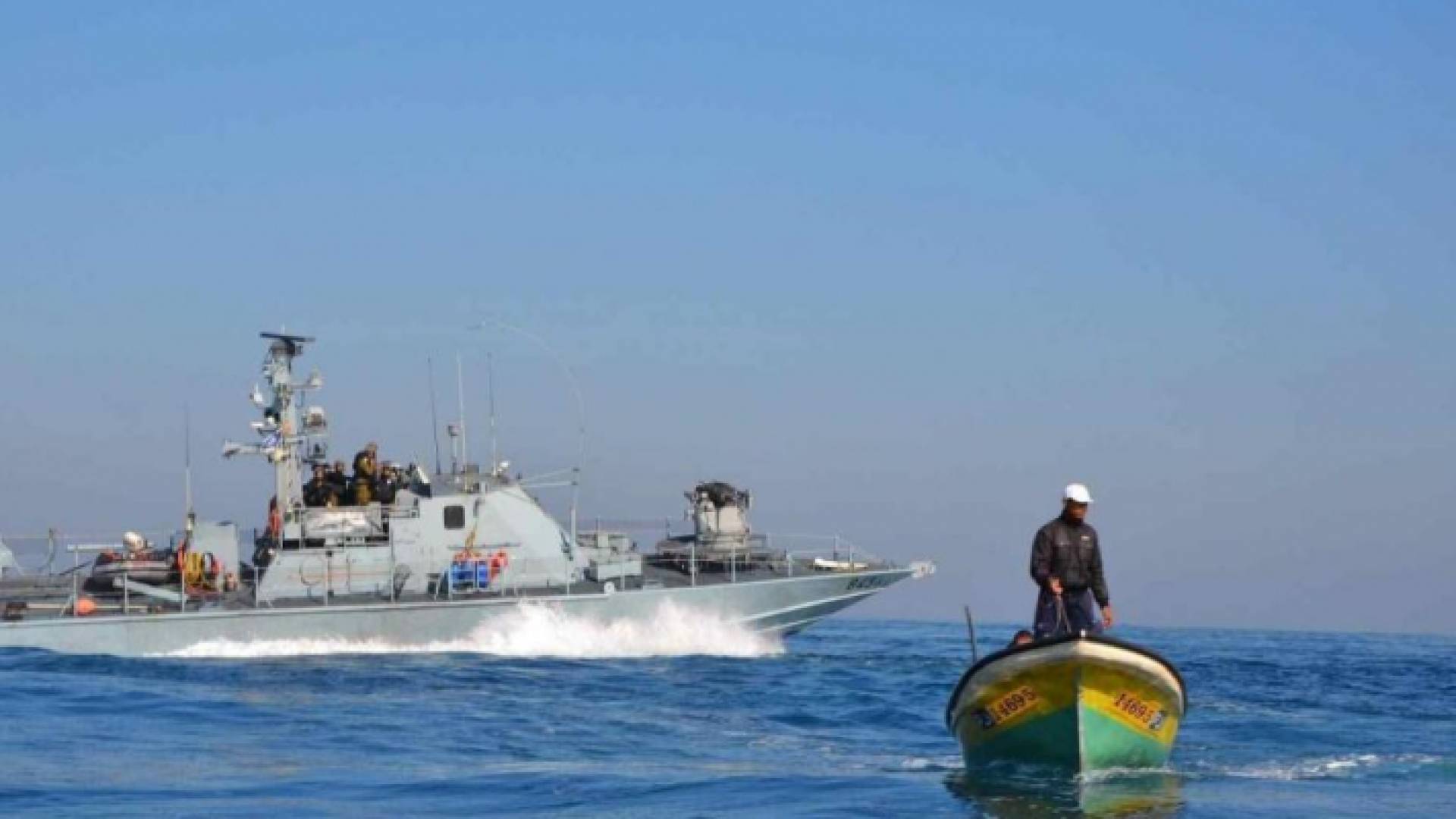 بحرية الاحتلال في بحر غزة