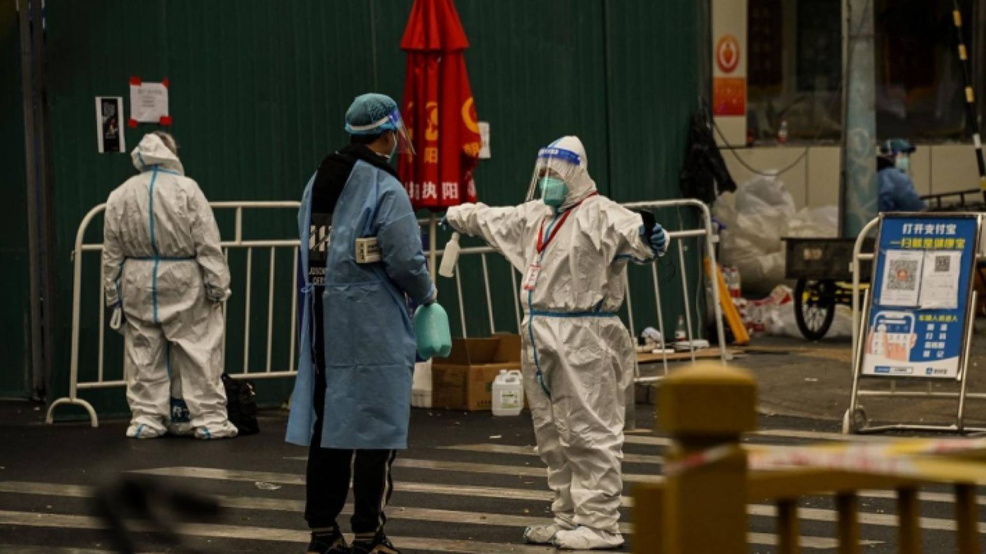 كوادر طبية في الصين