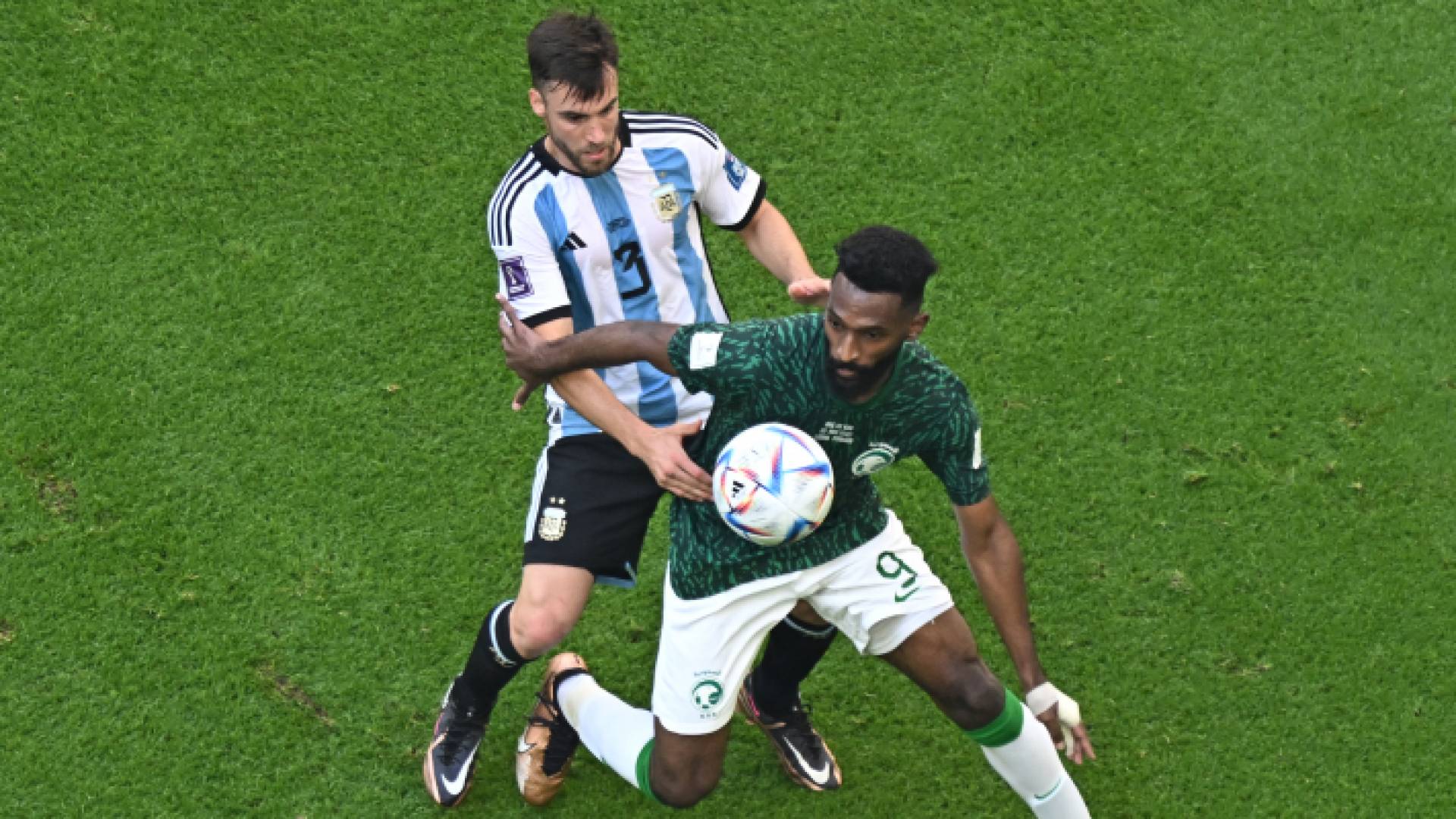 من مواجهة السعودية والأرجنتين