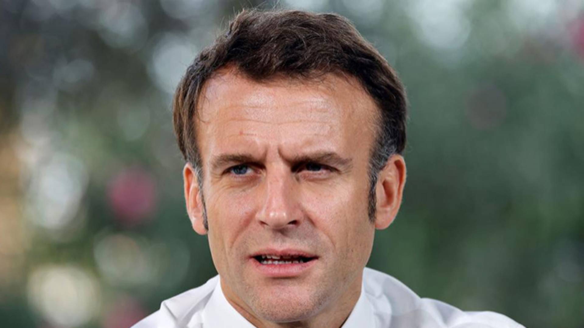 الرئيس الفرنسي إيمانويل ماكرون