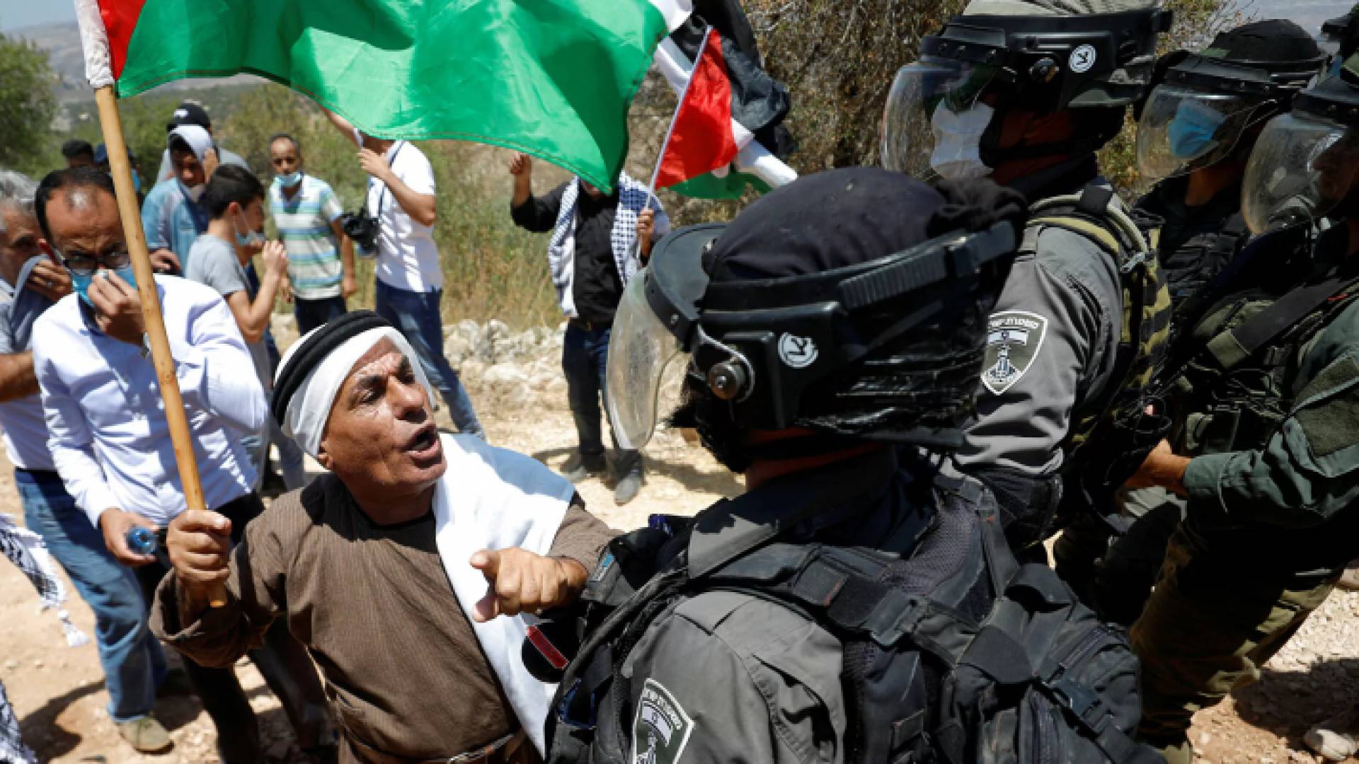 مواجهات بين الفلسطينيين وقوات الاحتلال