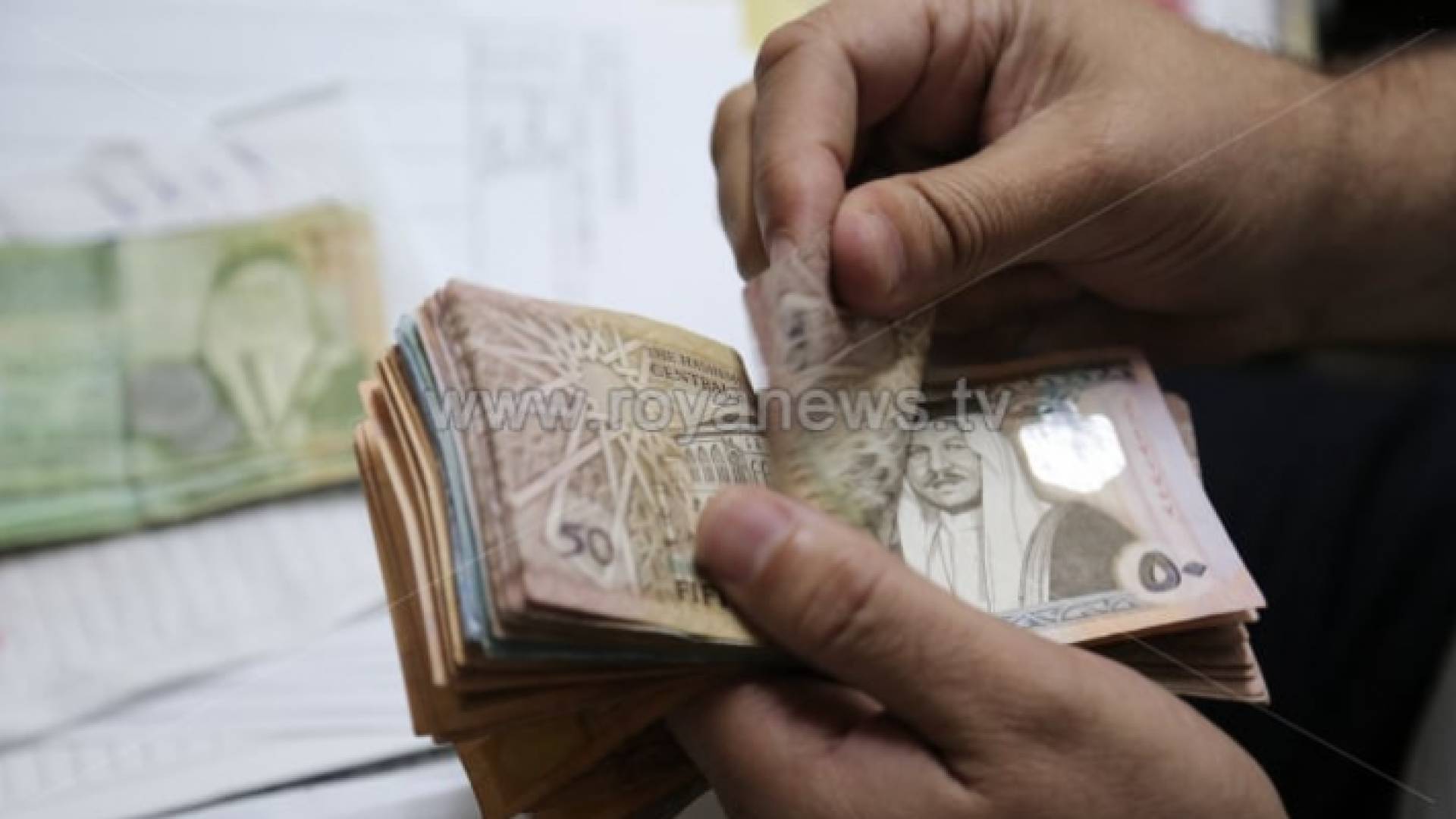 أوراق نقد أردني