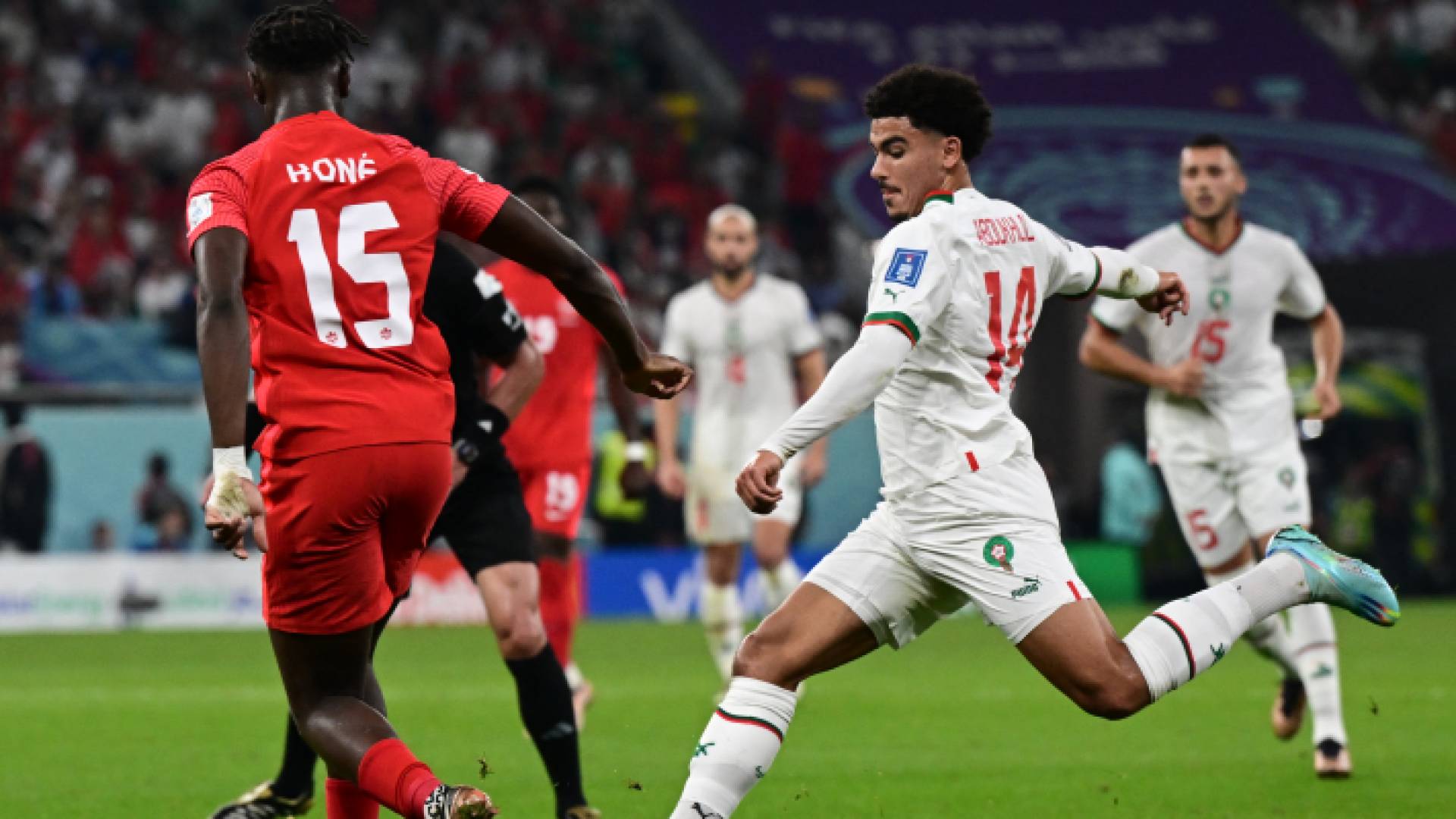 من المباراة