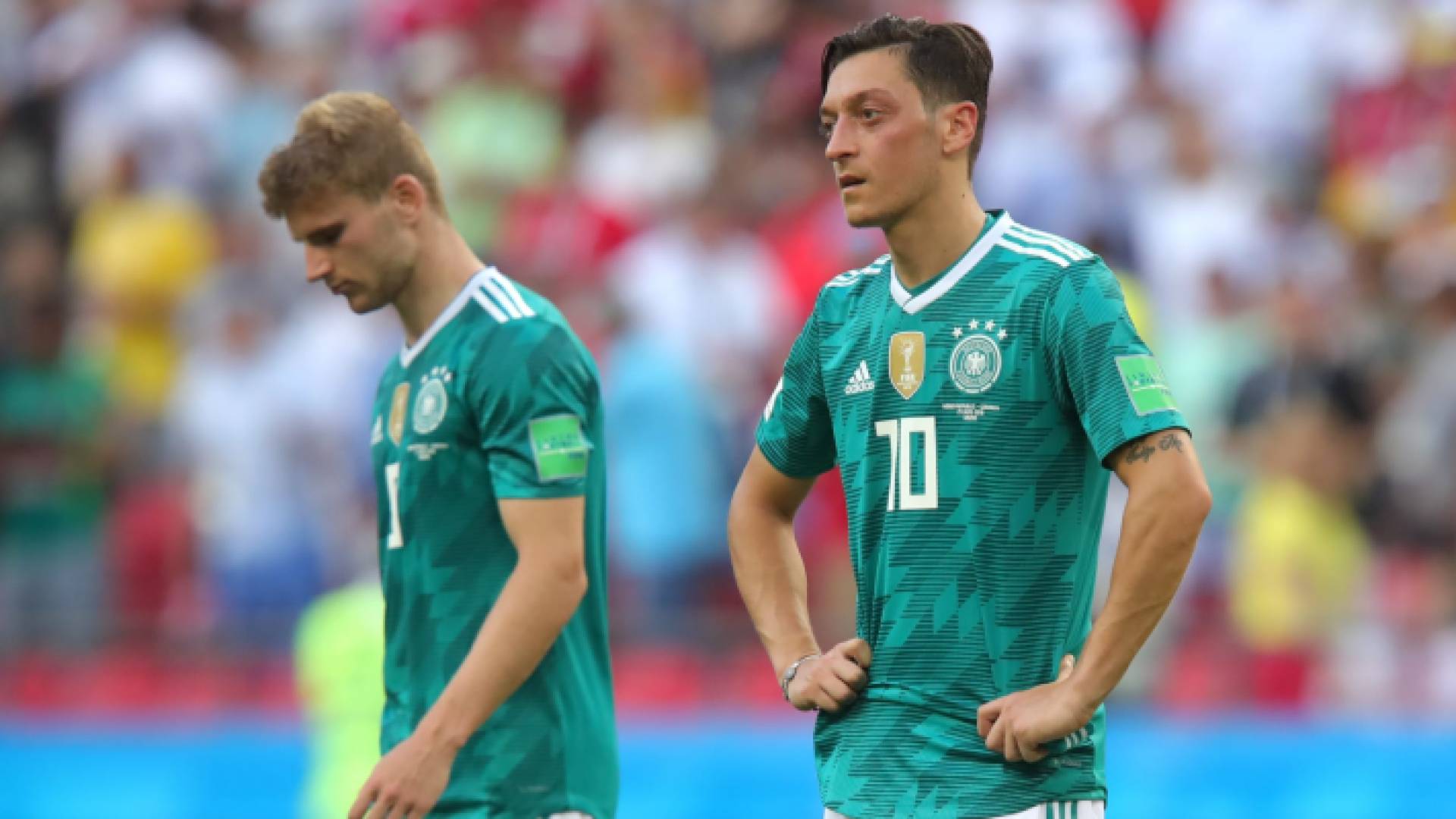 نجوم المنتخب الألماني بعد الخسارة من كوريا الجنوبية