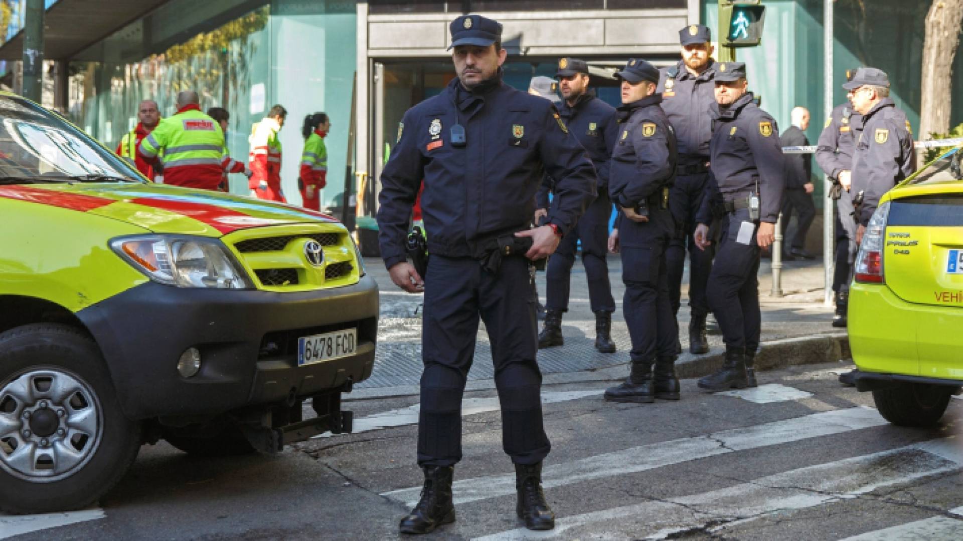 عناصر من الشرطة الإسبانية