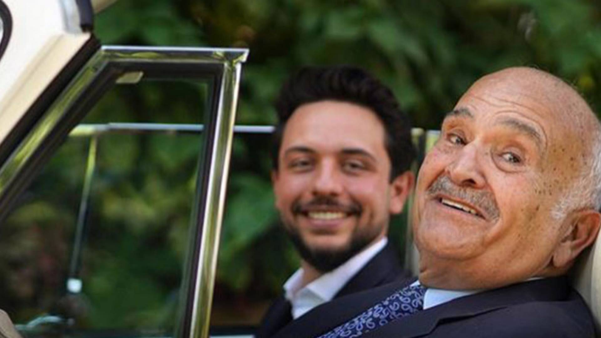 سمو ولي العهد الأمير الحسين والأمير الحس بن طلال