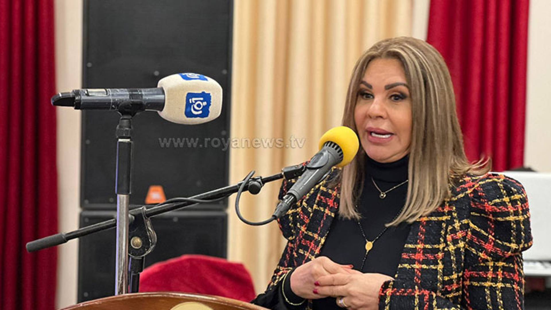 الفنانة السورية سلمى المصري