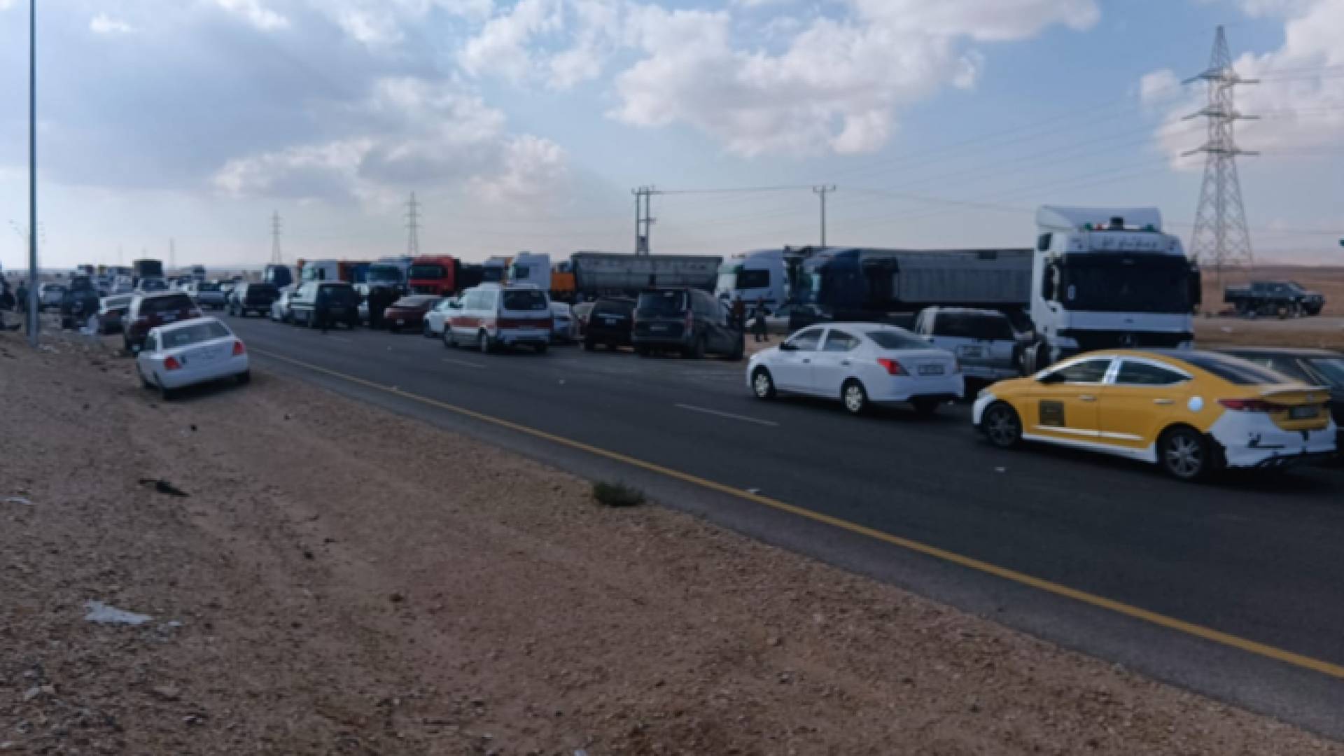 إضراب لسائقي الشاحنات