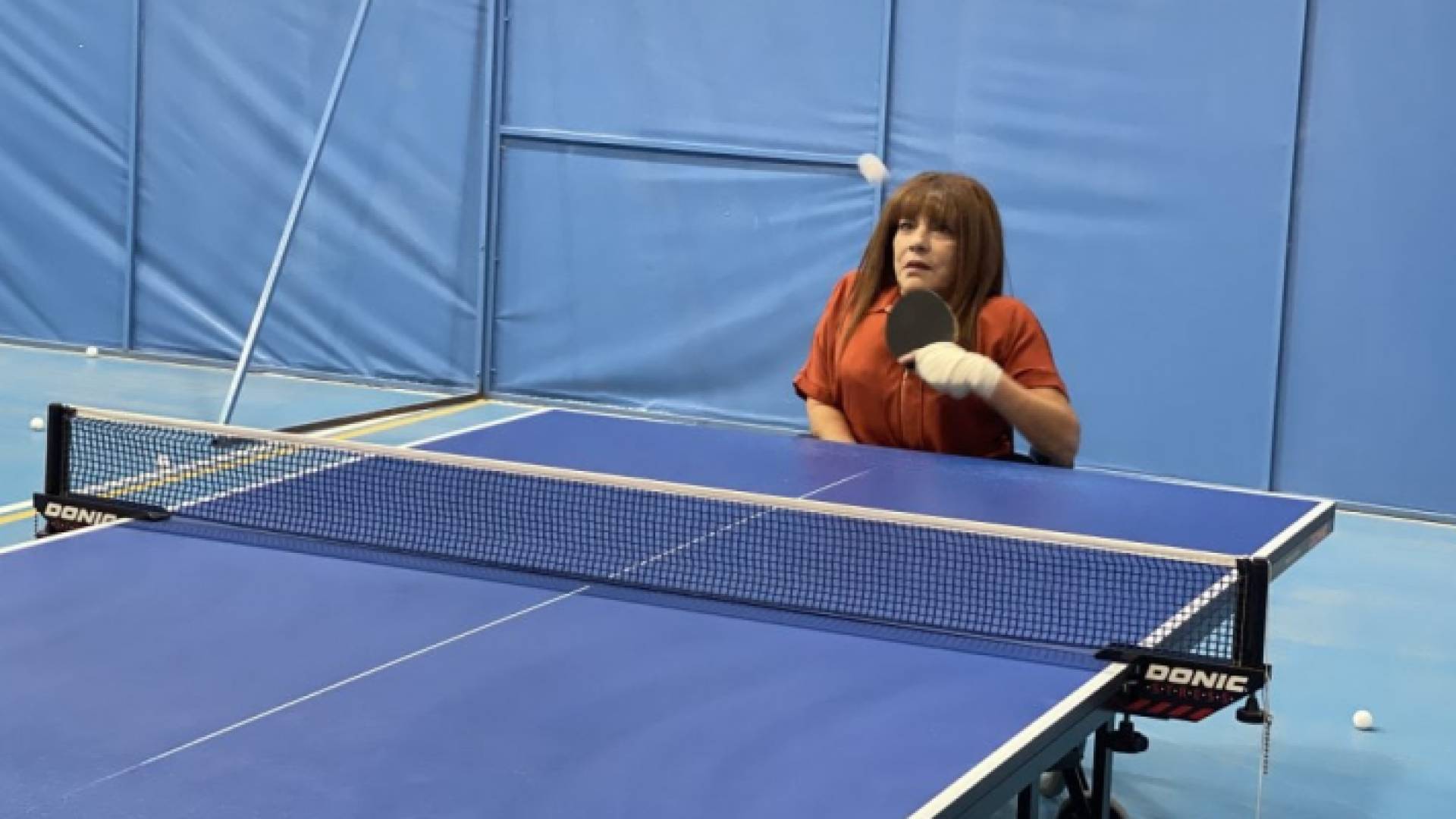 الأمينة العامة للجنة البارالمبية الأردنية، مها البرغوثي