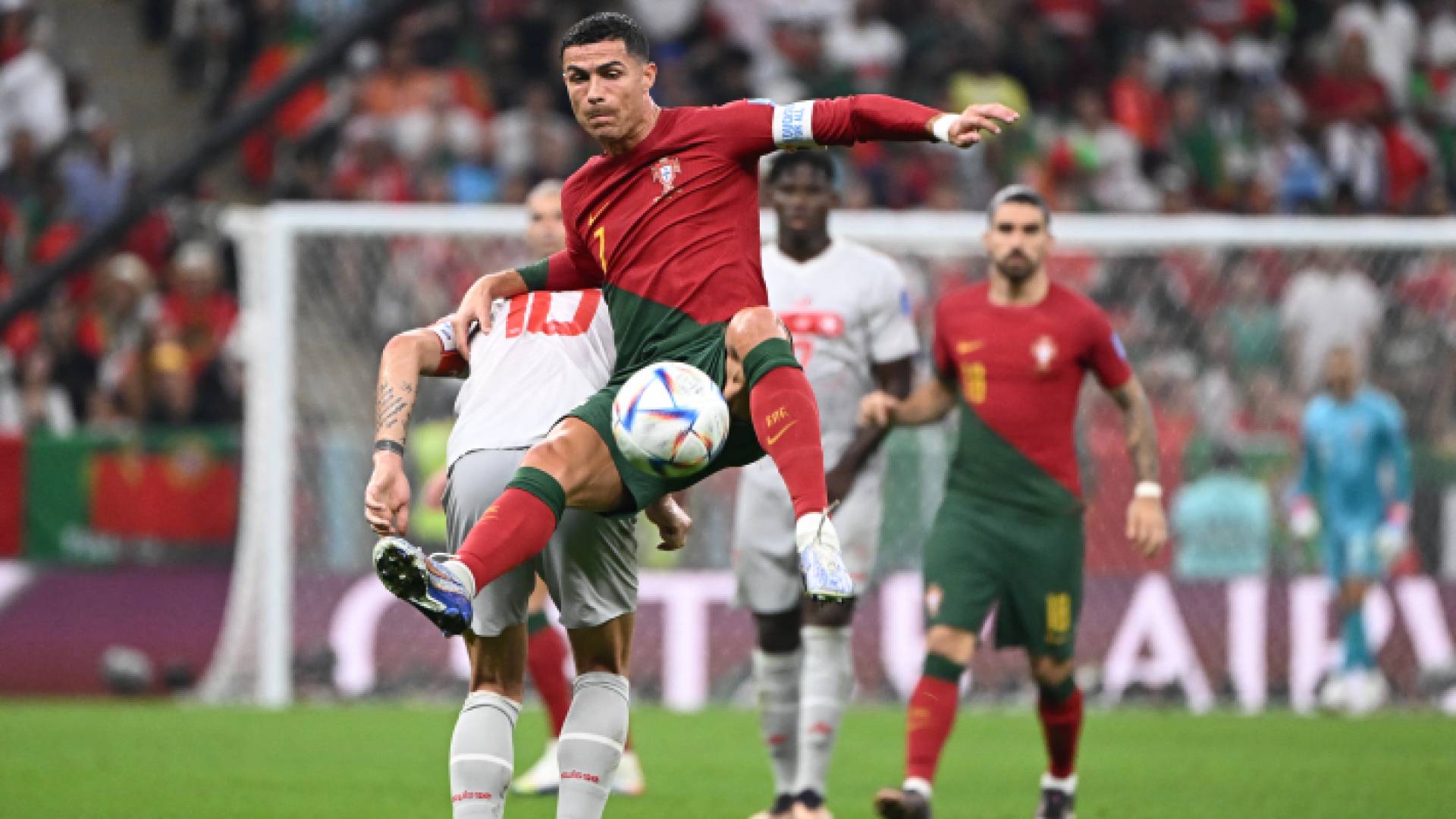 من المباراة