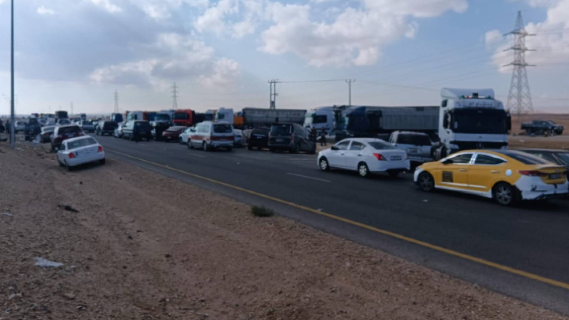 إضراب لسائقي الشاحنات