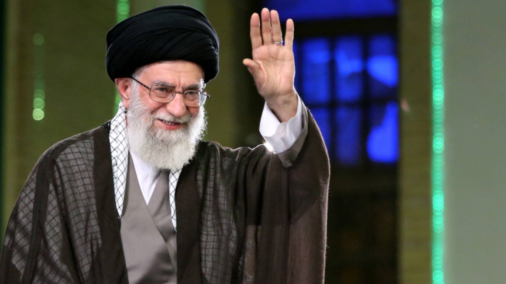 المرشد الأعلى للجمهورية الإسلامية الإيرانية آية الله خامنئي