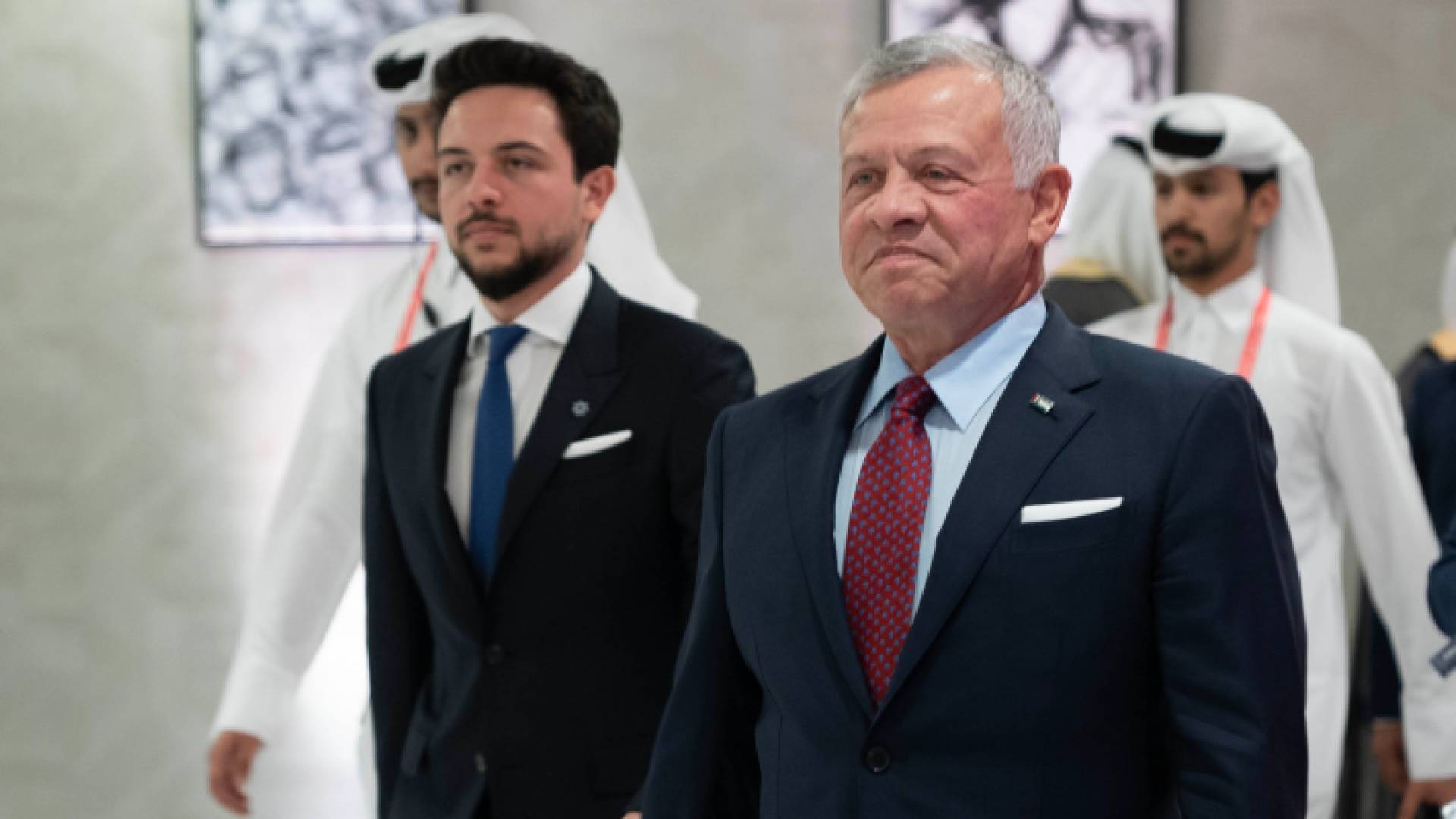 جلالة الملك وولي العهد