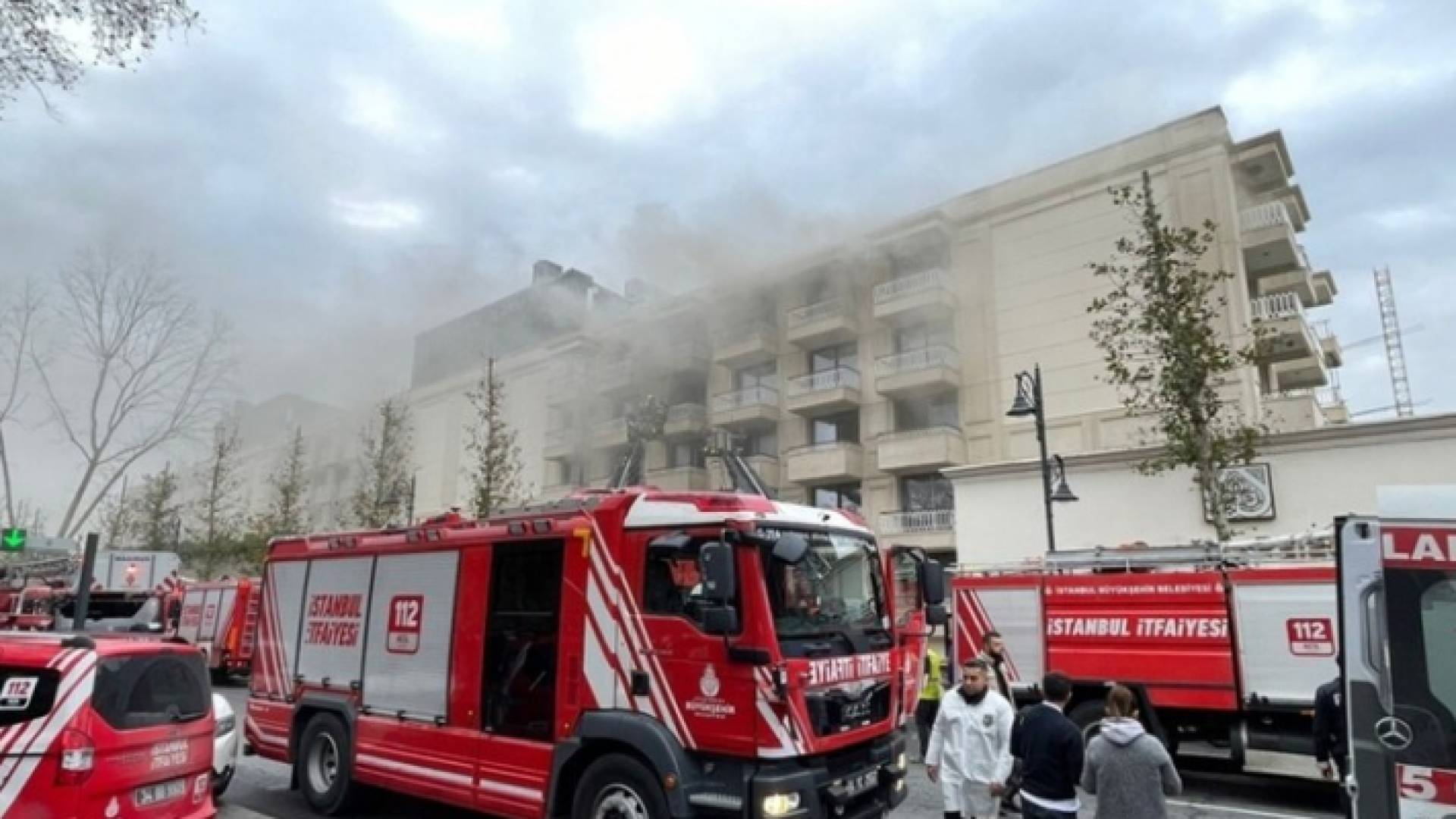 مركبات تابعة لقوات الإطفاء التركية