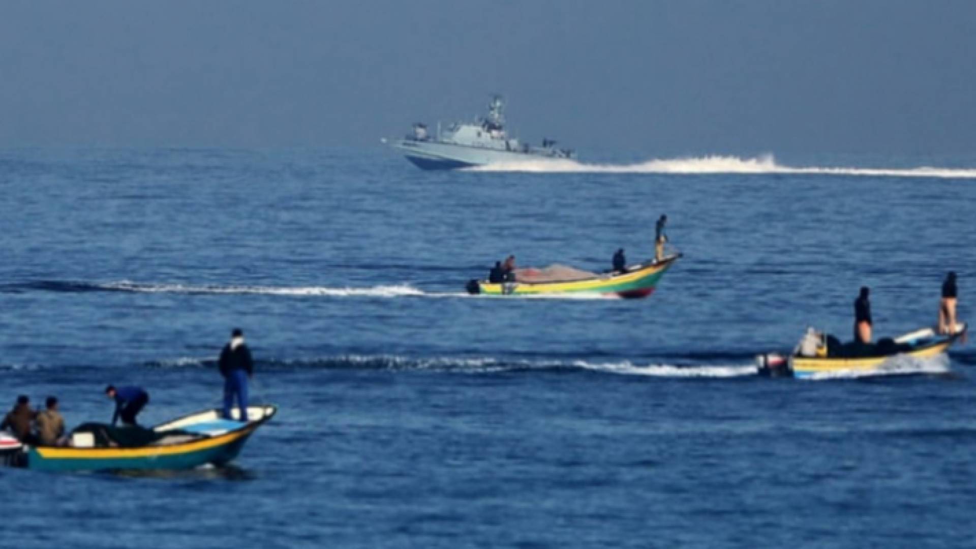 صورة أرشيفية لقوارب الصيادين في غزة