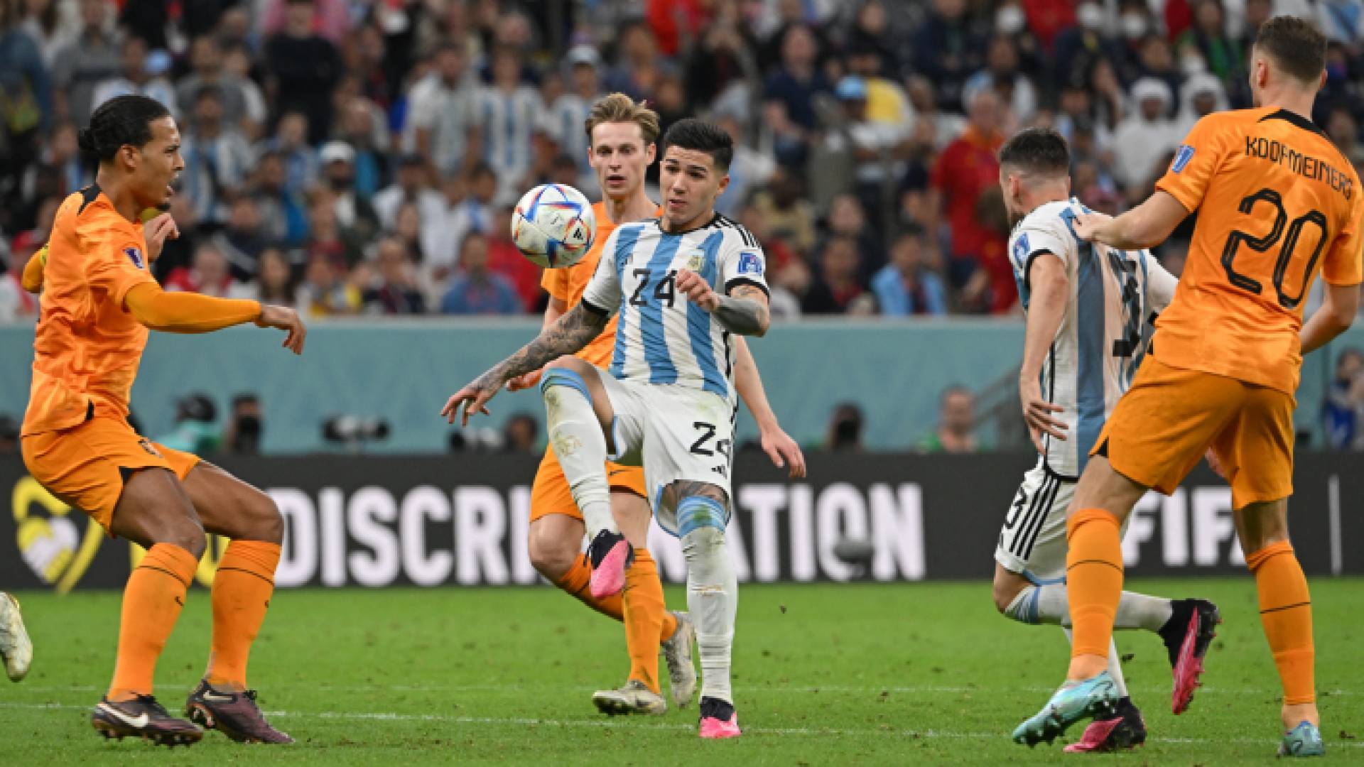 من المباراة