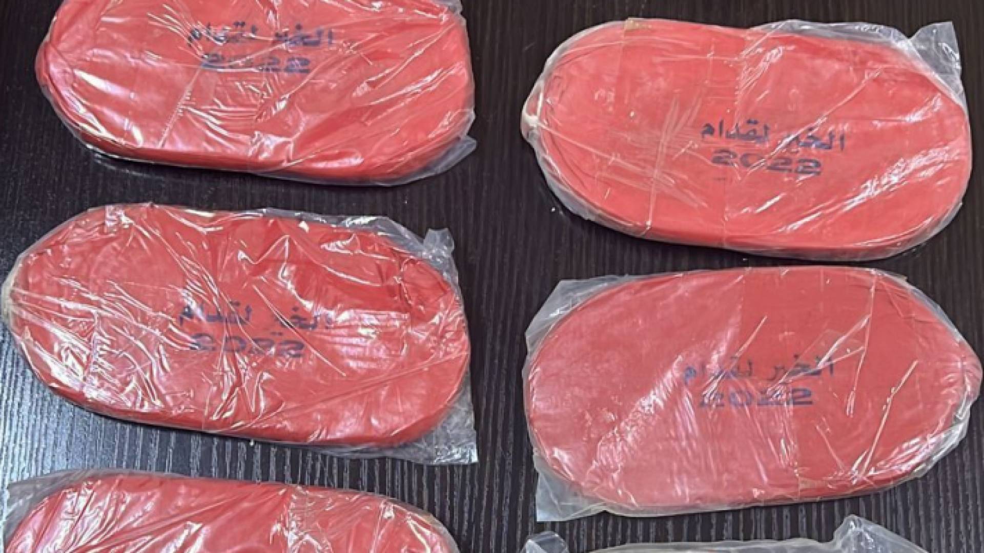 جانب من المضبوطات