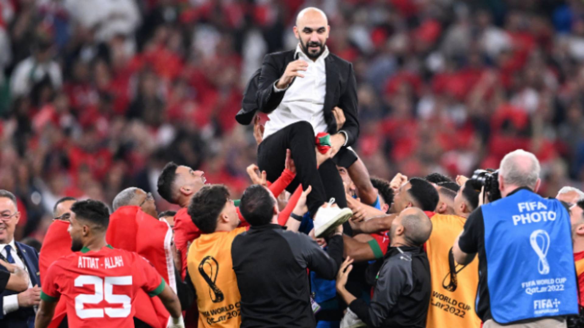 مدرب المنتخب المغربي - وليد الركراكي