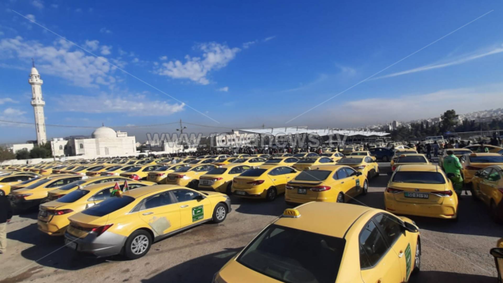 جانب من الوقفة الاحتجاجية