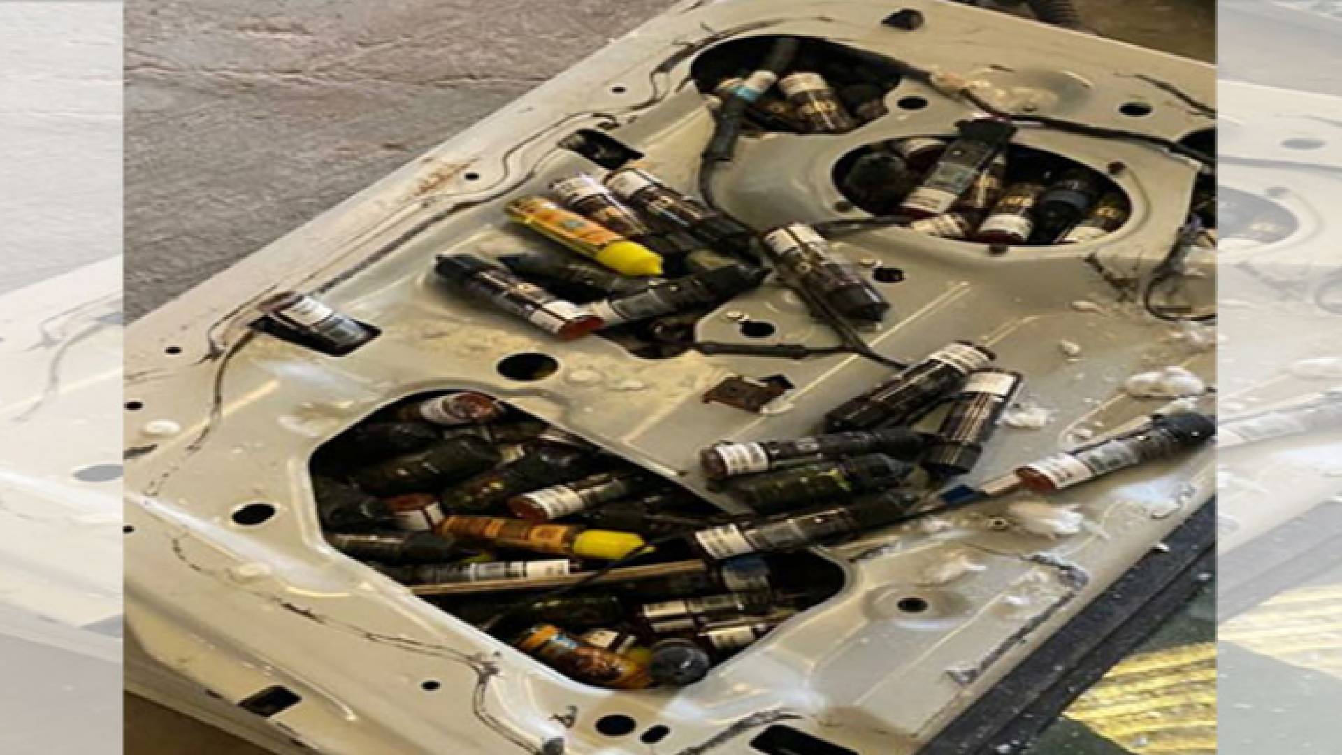 صورة المضبوطات