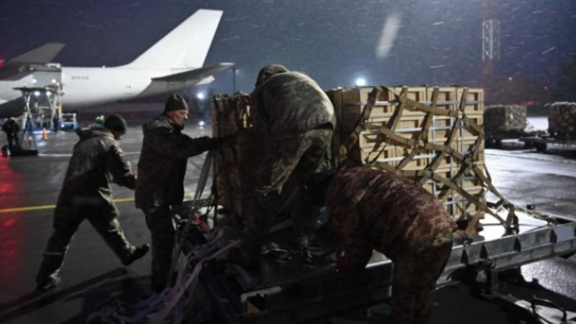 شحنة المساعدات الأمريكية