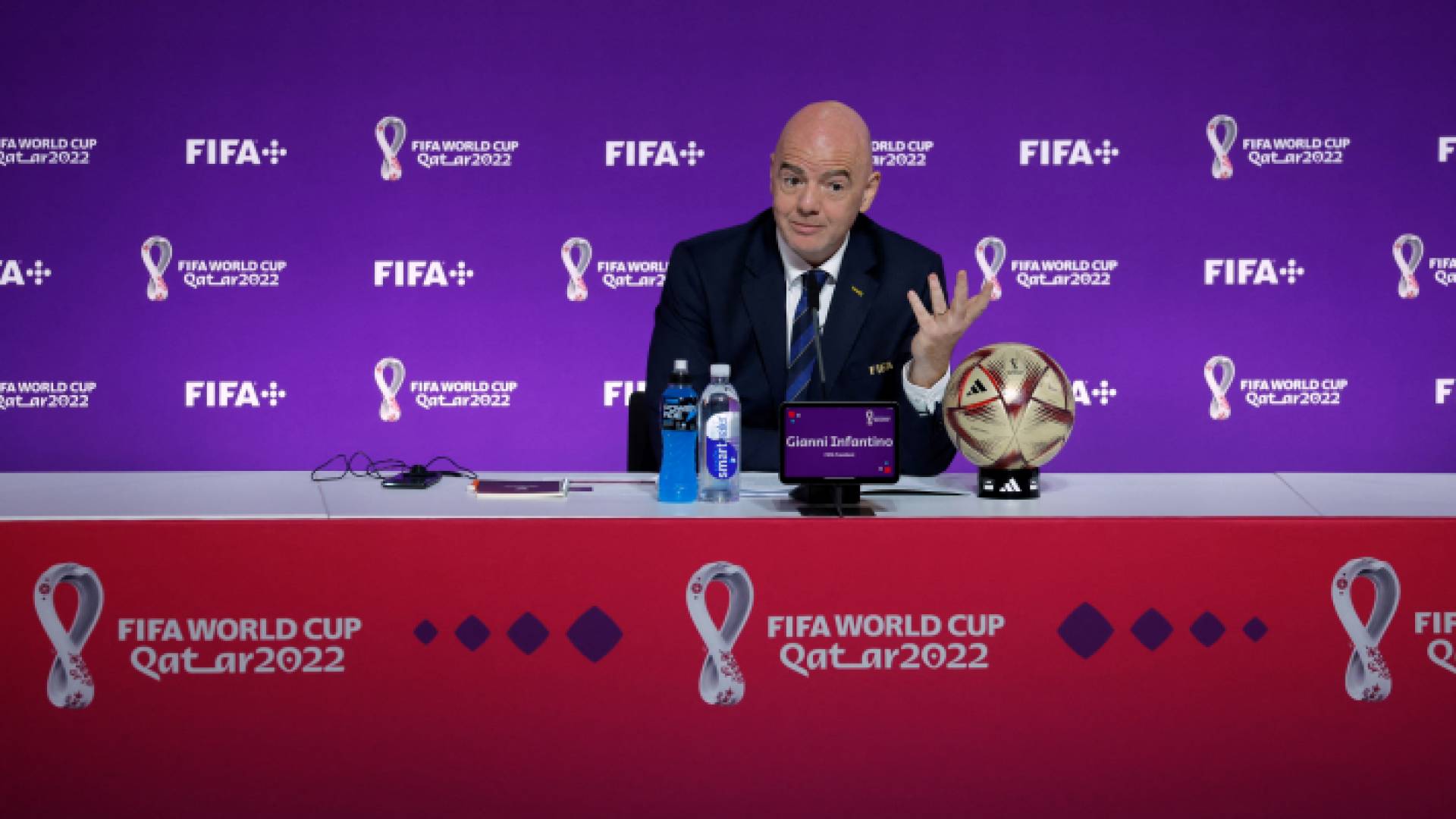 من المؤتمر الصحفي