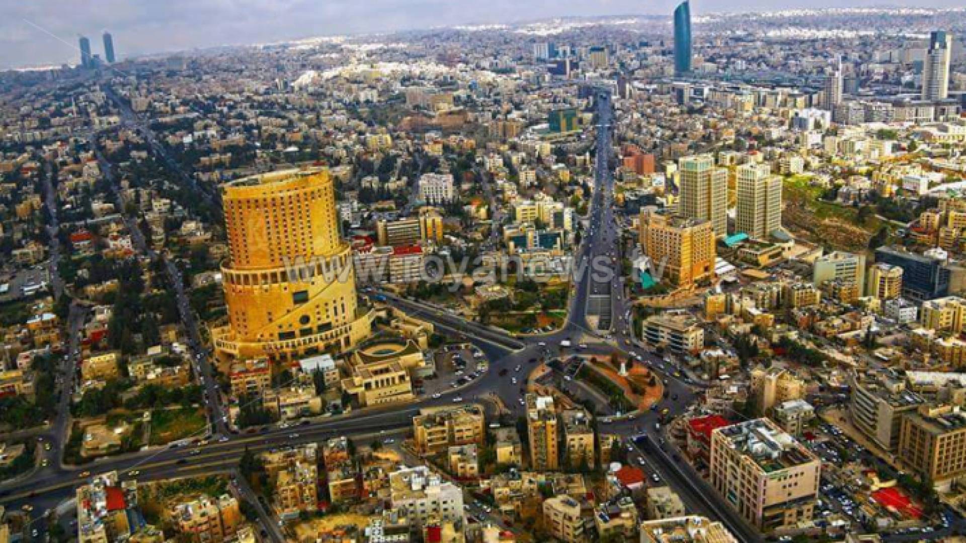 لقطة أرشيفية للعاصمة عمان