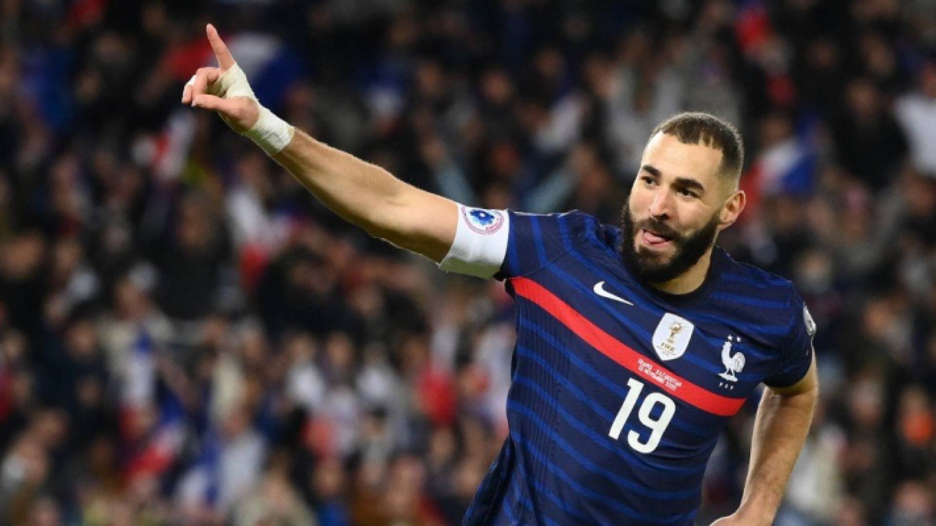 نجم المنتخب الفرنسي ونادي ريال مدريد الإسباني كريم بنزيمة