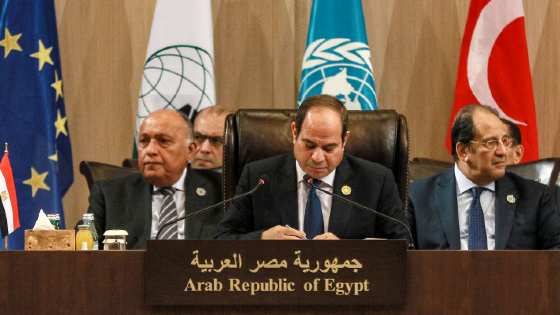 الرئيس المصري عبد الفتاح السيسي