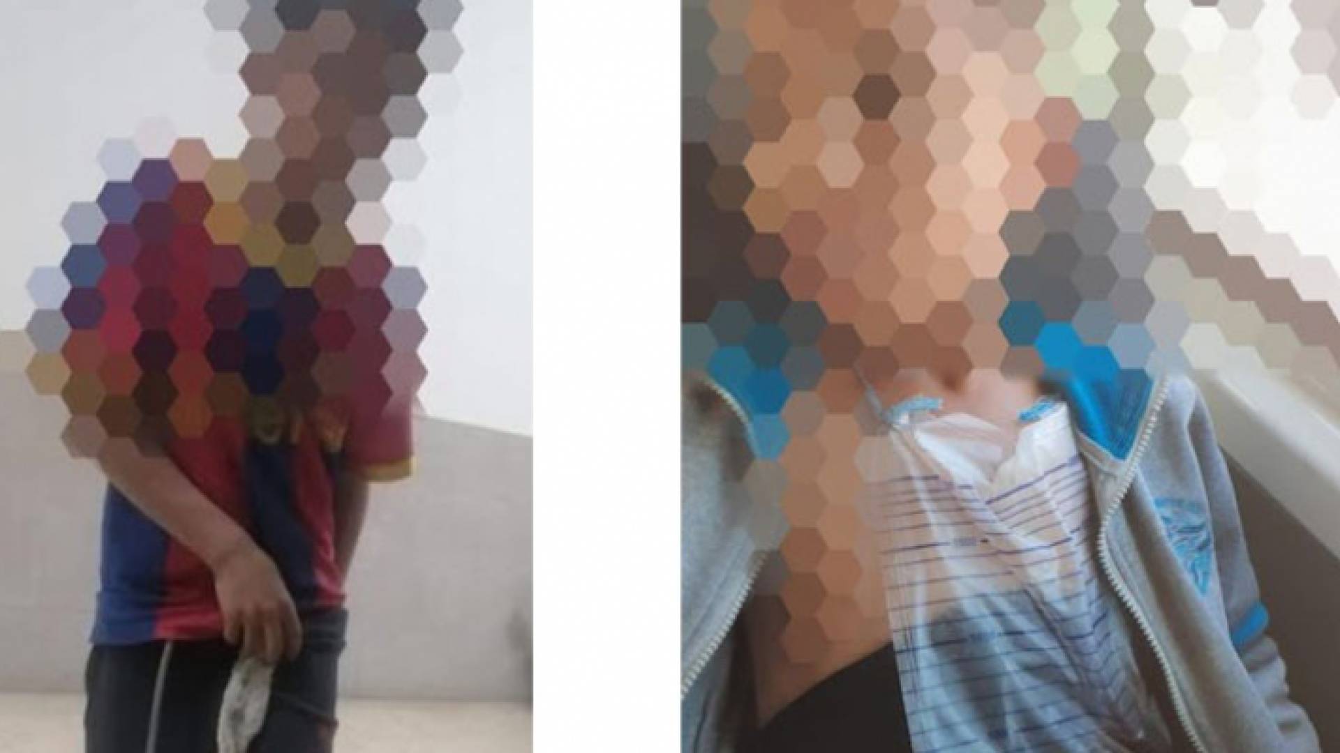 الطفل الذي ضبط