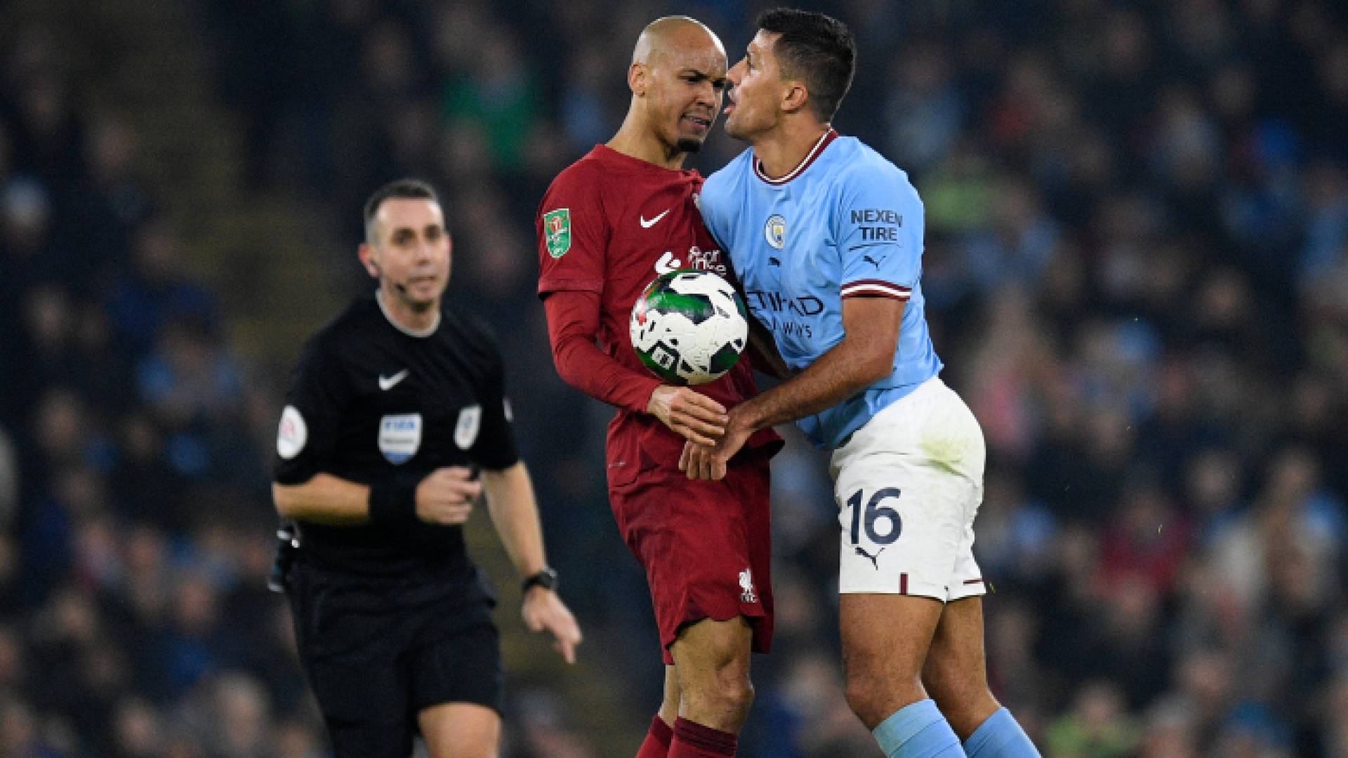 من المباراة