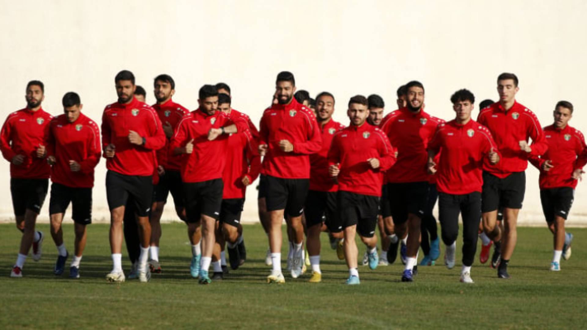 من تدريبات المنتخب الوطني