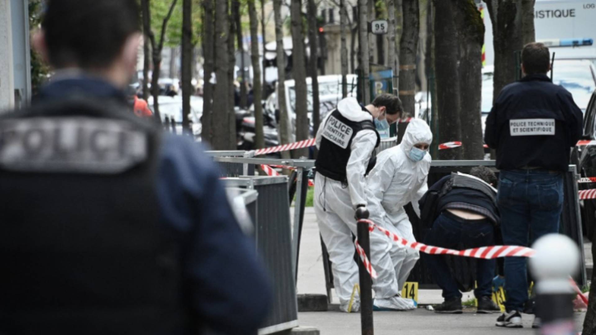 صورة من مكان إطلاق النار وسط العاصمة الفرنسية باريس