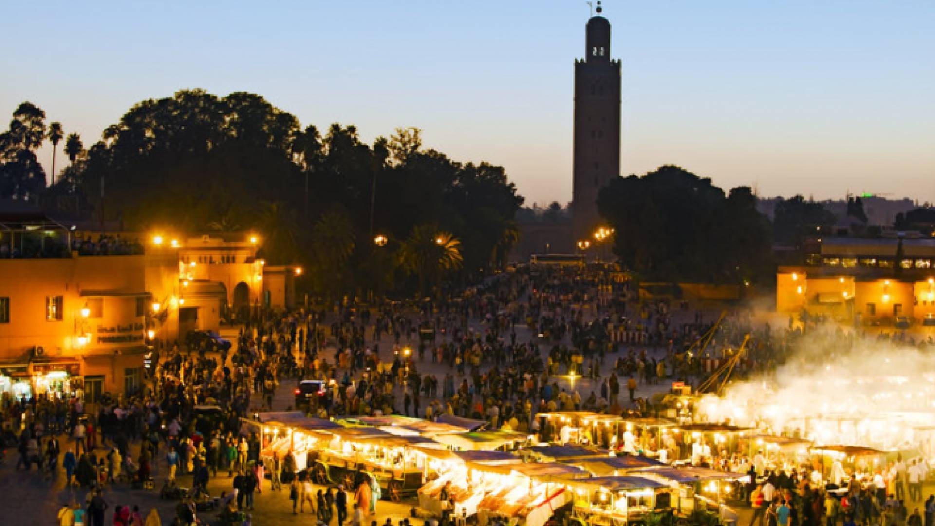 إحدى المدن المغربية