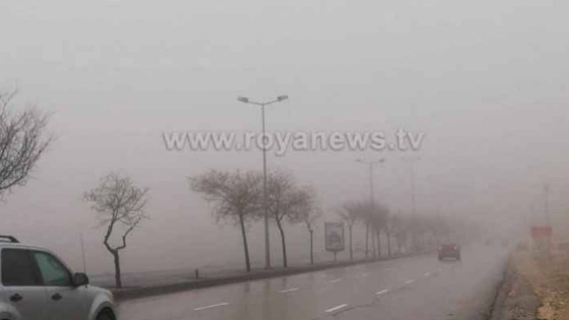 أجواء ماطرة في العاصمة عمان