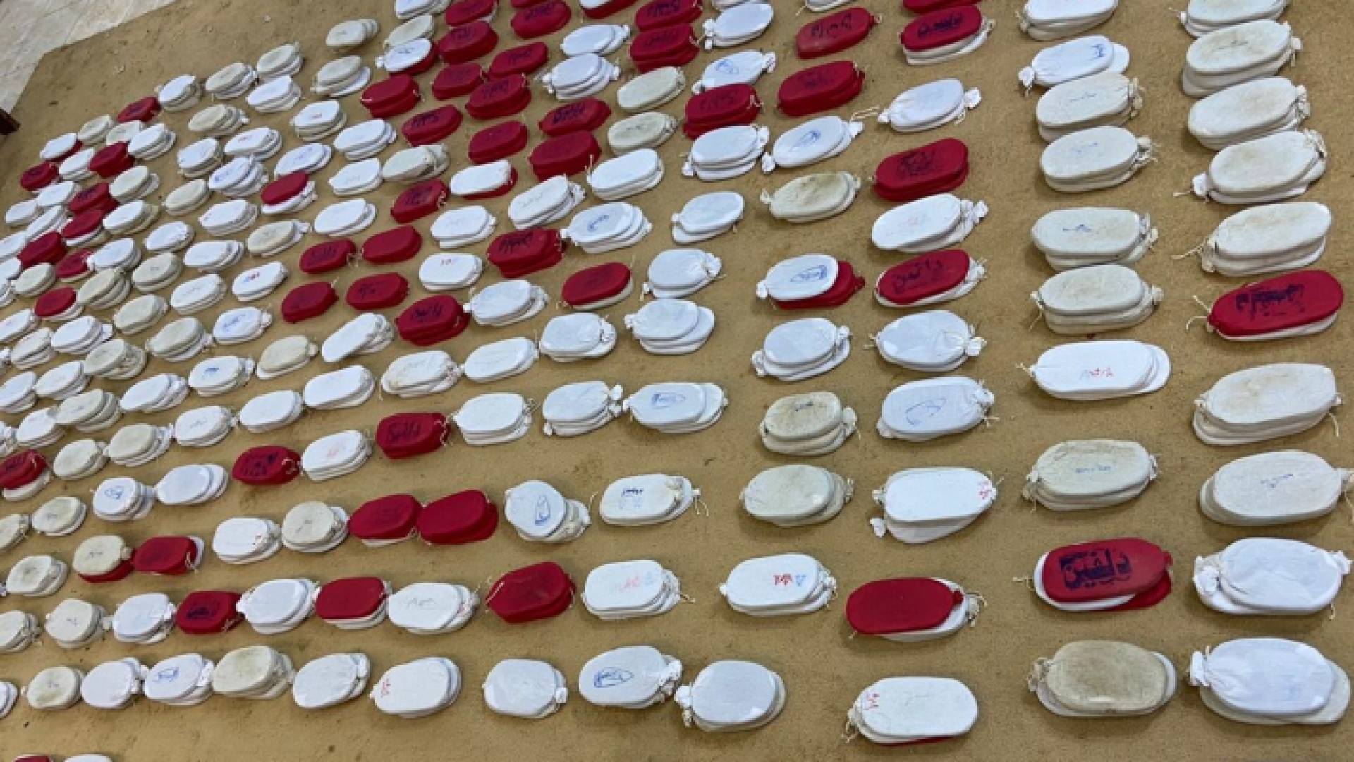 من المضبوطات