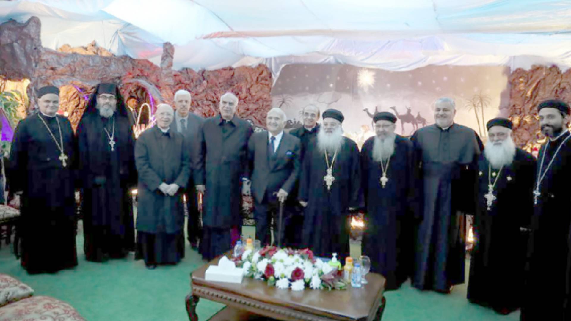 سمو الأمير الحسن بن طلال يهنىء رؤساء وممثلي الكنائس الشرقية والغربية بعيد الميلاد المجيد