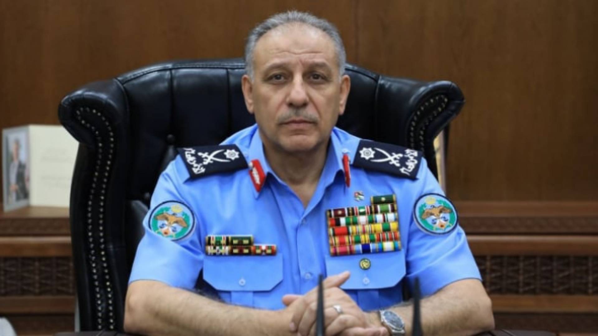 مدير الأمن العام عبيد الله المعايطة