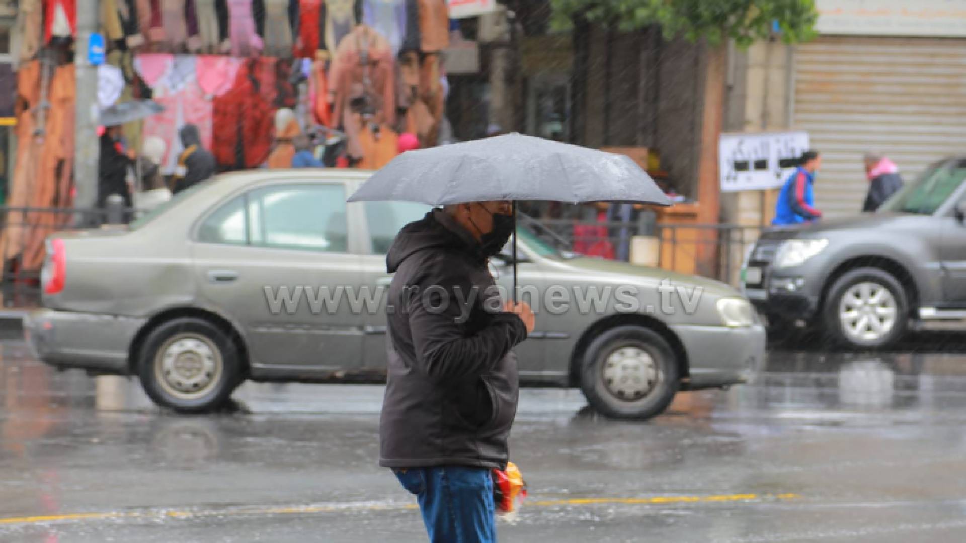 صورة أرشيفية لأجواء ماطرة