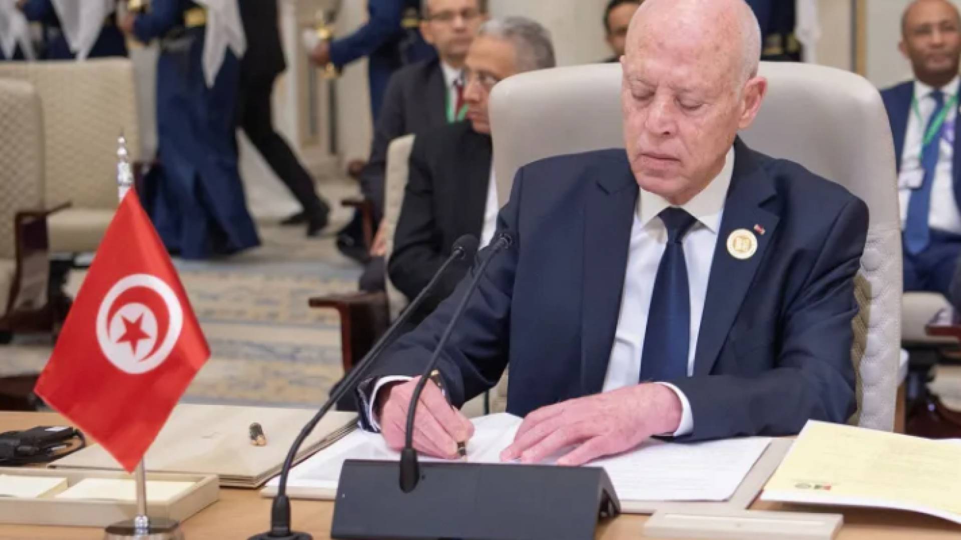 الرئيس التونسي قيس سعيد