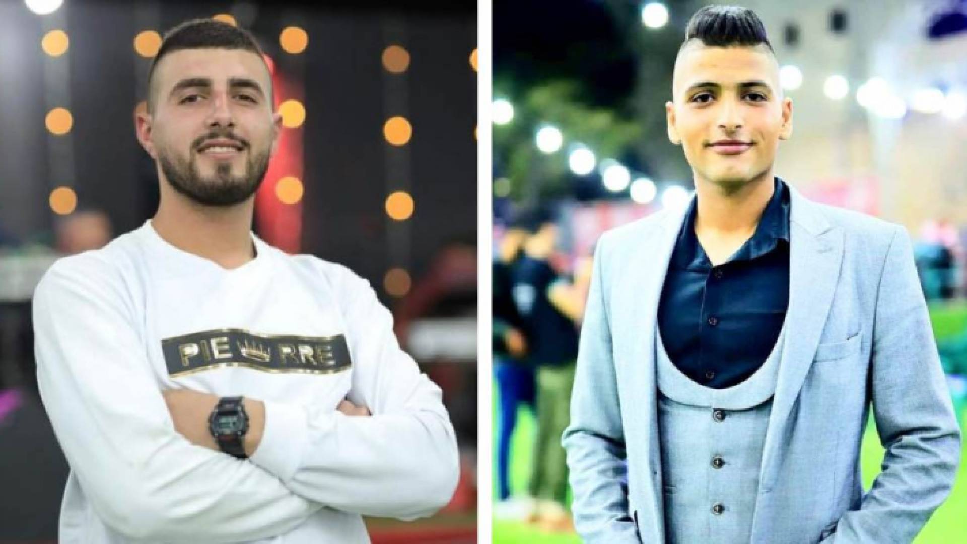 الشهيدان محمد سامر حوشية وفؤاد محمود أحمد عابد