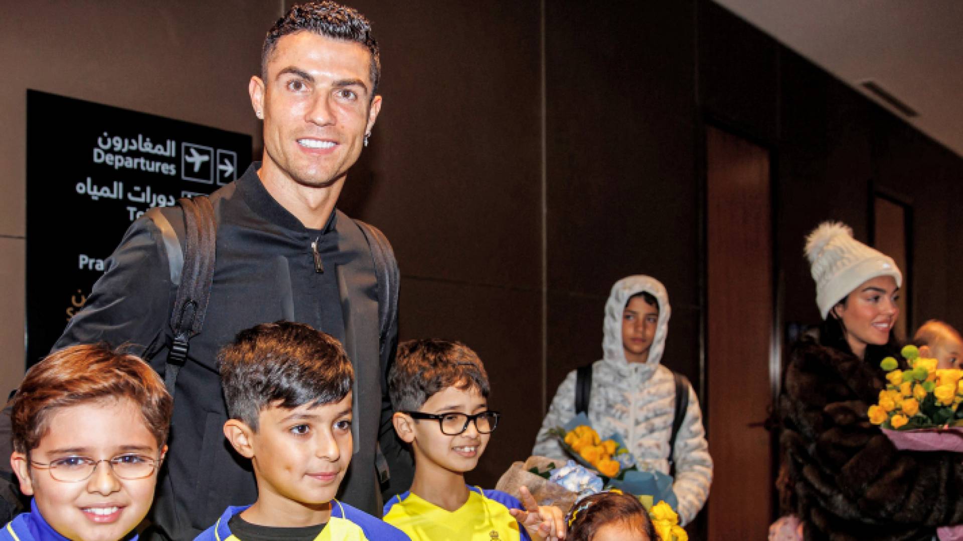 من استقبال رونالدو