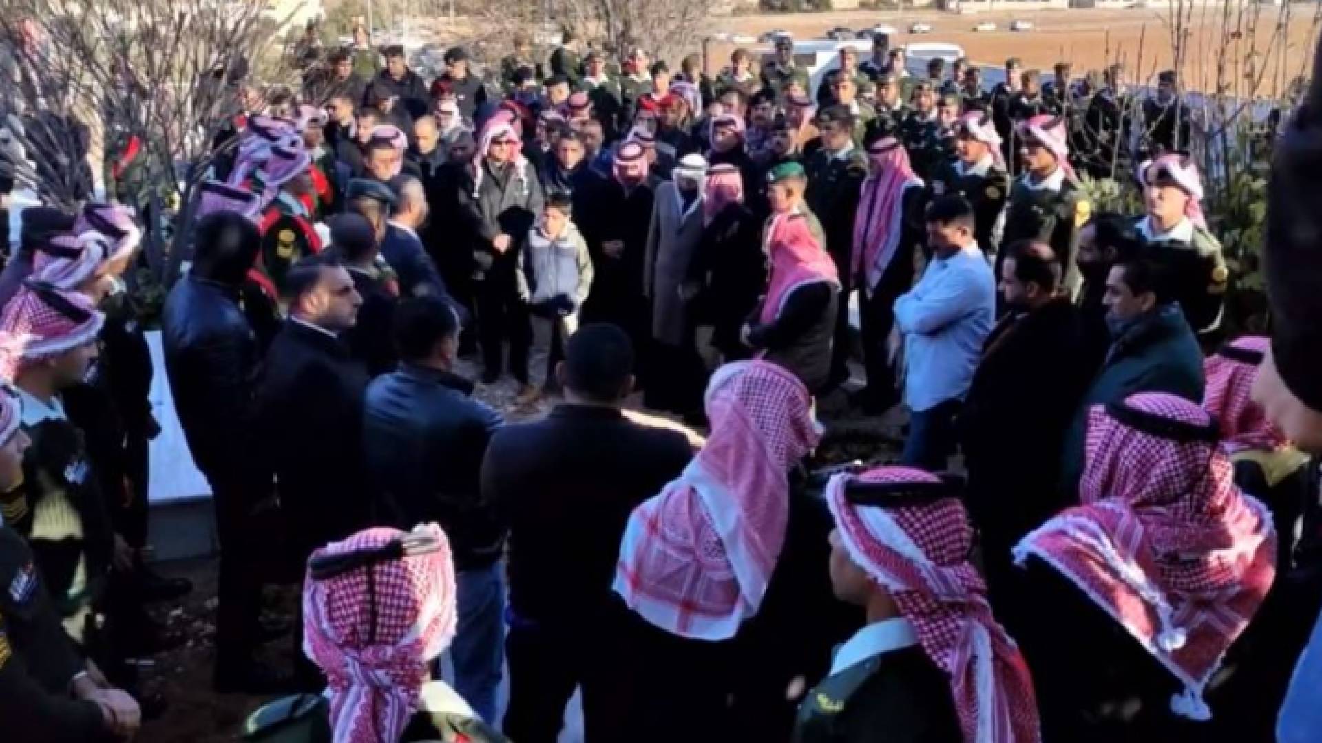 جانب من مراسم التشييع